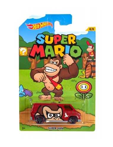 hot wheels vehicle super mario super van MATDJK66/DJK70 Mattel | Futurartshop.com