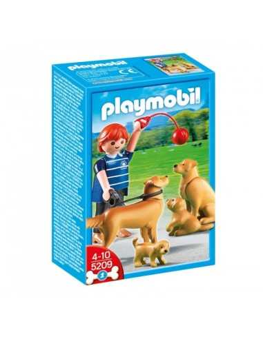 Playmobil 5209 - Famiglia di Golden Retriever 2154156763093 Playmobil | Futurartshop.com