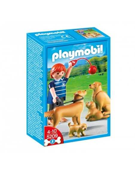 Playmobil 5209 - Famiglia di Golden Retriever 2154156763093 Playmobil | Futurartshop.com