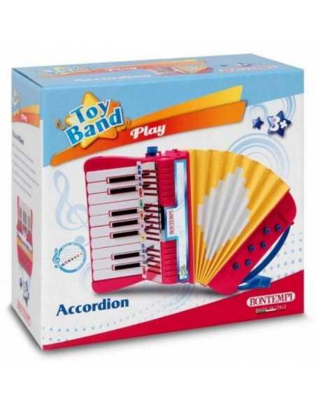 17 Accordion with keys BIMAC1780.2 Bontempi | Futurartshop.com