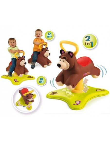masha e orso 2 in 1 dondolo cavalcabile SIM7600721200 Simba Toys | Futurartshop.com
