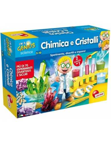 little genius 2 in 1 crystal chemistry BIM56248 Lisciani | Futurartshop.com