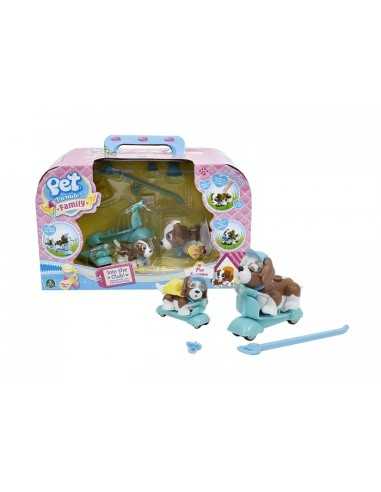 Pet parade family dogs with scooter GIOPTF01000 Giochi Preziosi | Futurartshop.com