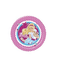 8 Piatti cm23 Barbie CMG200799 2221353968498 Como Giochi  | Futurartshop.com