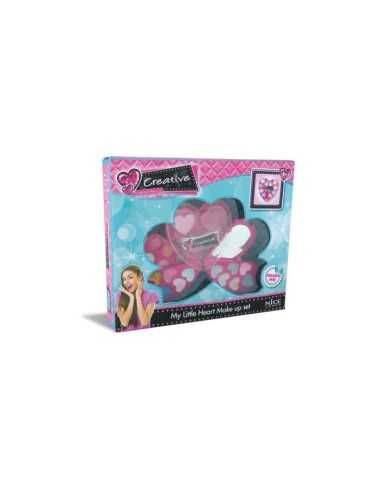 creative make up set cuore con colori scintillanti NIC02102 Nice Group | Futurartshop.com