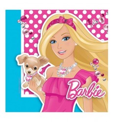 16 Tovaglioli Barbie CMG200812 CMG200812 Como Giochi -Futurartshop.com
