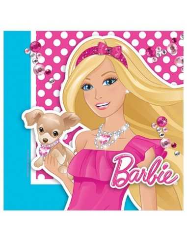 16 Tovaglioli Barbie CMG200812 2221577164522 Como Giochi  | Futurartshop.com