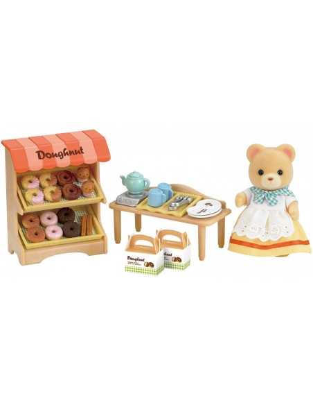 stall doughnuts with 1 character sylvanian families BOR5239.SYL Epoch | Futurartshop.com