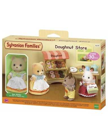 bancarella ciambelle con 1 personaggio sylvanian families BOR5239.SYL Epoch | Futurartshop.com