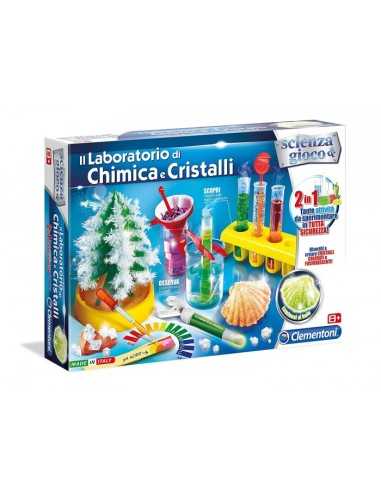 Chemistry Laboratory and crystals science and game CLE13968 Clementoni | Futurartshop.com