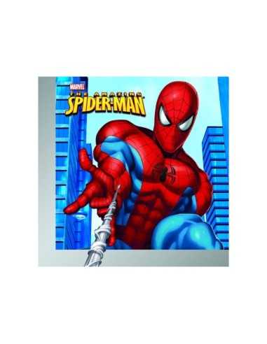 20 tovagioli cm 33x33 Spiderman 9917 140686 Magic World Party | Futurartshop.com