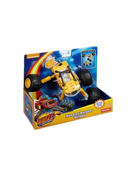 Blaze convertible vehicle monster truck Yellow Stripes MATDGK59/DGK62 Mattel | Futurartshop.com
