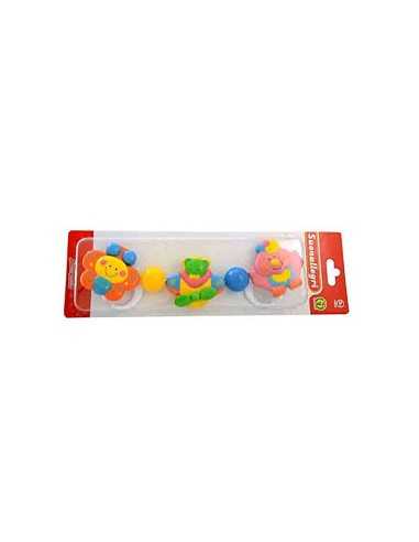 World animals baby rattle MAZ0005417 Mazzeo | Futurartshop.com