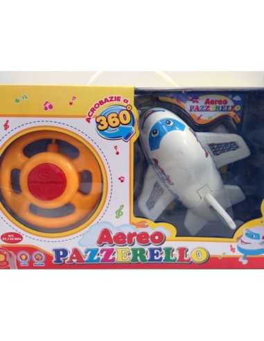 radiocomandato aereo pazzerello con volante MAZ0005422 Mazzeo | Futurartshop.com