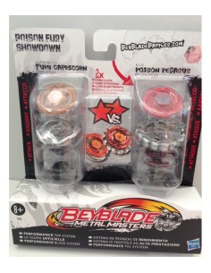 BeyBlade metal masters fury capricorn versus poison pegasus HAS195109830/31832 Hasbro | Futurartshop.com
