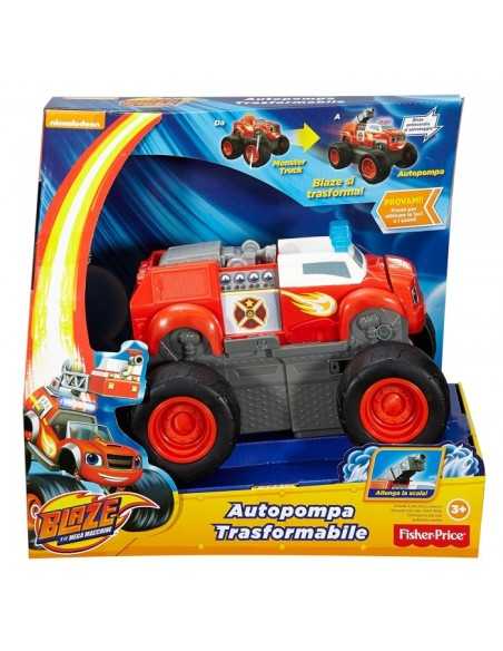 blaze autopompa trasformabile con luci e suoni MATDRY93-0 Mattel | Futurartshop.com