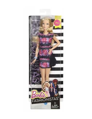 Barbie fashionistas with floral short dress MATDGY54/DMF30 Mattel | Futurartshop.com