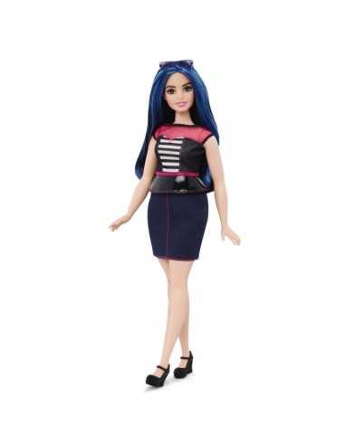 Barbie fashionistas curvy hair blue MATDGY54/DMF29 Mattel | Futurartshop.com