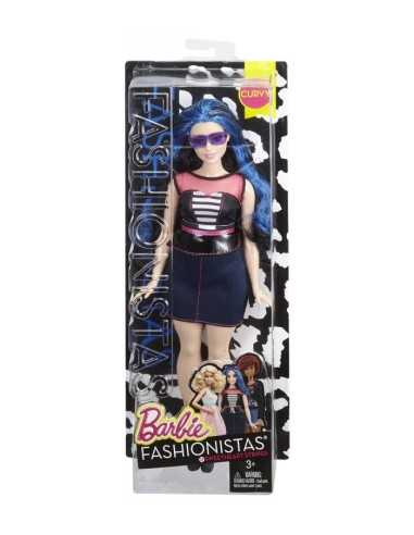 barbie fashionistas curvy capelli blue MATDGY54/DMF29 Mattel | Futurartshop.com