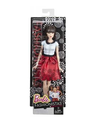 Barbie fashionistas Asian with Ruby red floral dress MATDGY54/DGY61 Mattel | Futurartshop.com