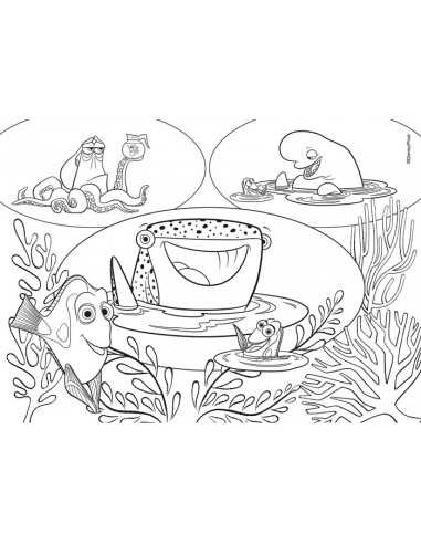 Puzzle super maxi Dory All Together 108 pezzi BIM54046 Lisciani | Futurartshop.com
