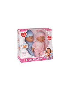 Doll love bebe twins 30 cm BIMRDF50388 Giochi Preziosi | Futurartshop.com