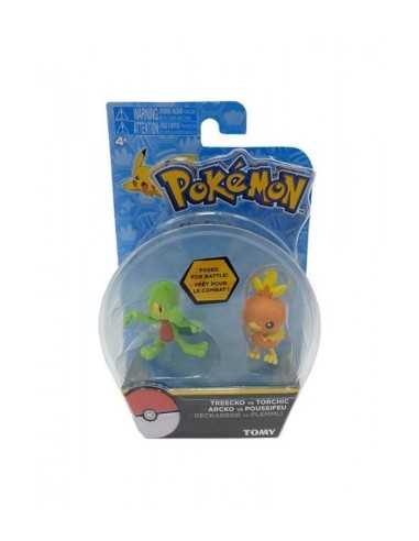 pokemon torchic, treecko character versus blister ROCT18445/T18447 Tomy | Futurartshop.com
