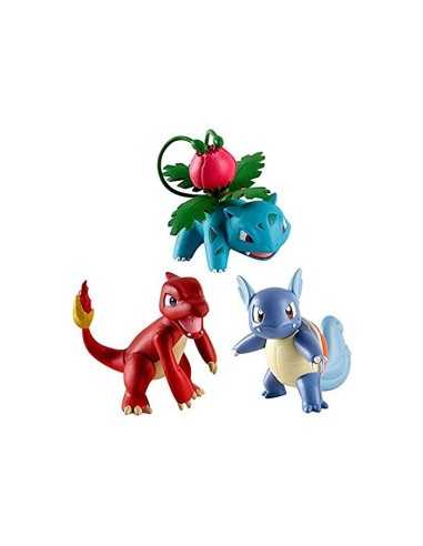 blister pokemon con 3 personaggi ivysaur charmeleon e wartortle ROCT18524/T18839 Tomy | Futurartshop.com