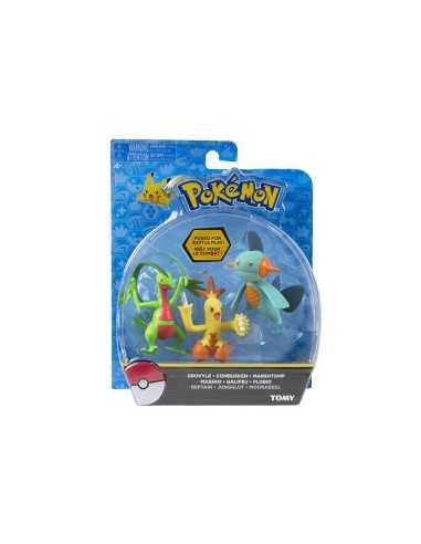 blister with 3 pokemon characters grovyle combusken and marshtomp ROCT18524/T18881 Tomy | Futurartshop.com