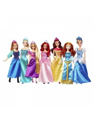 Disney set princess collection con 7 bambole GIABGP74 Mattel | Futurartshop.com