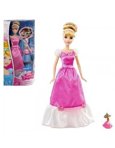disney principessa bambola cenerentola e suzy mouse GIACJB35  | Futurartshop.com