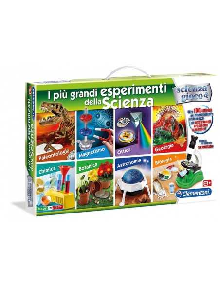 i più grandi esperimenti della scienza 8 in 1 CLE13962 Clementoni | Futurartshop.com