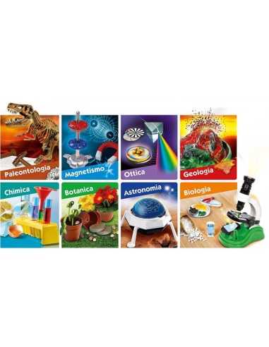 i più grandi esperimenti della scienza 8 in 1 CLE13962 Clementoni | Futurartshop.com