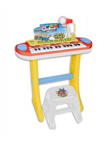 keyboard electronic super wings with microphone and stool BIM133269 Bontempi | Futurartshop.com