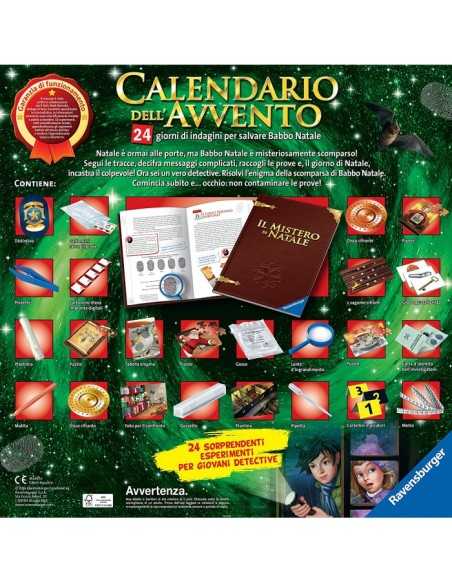 scienze x calendario dell'avvento il mistero di natale RAV18938 Ravensburger | Futurartshop.com