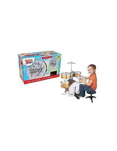 large battery 5 drums with stool MAGGG-61277 Grandi giochi | Futurartshop.com