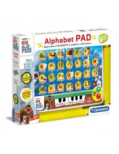 alfabetiere pets elettronico vita da animali CLE12075 Clementoni | Futurartshop.com