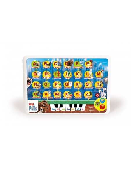 animal alphabet book electronic life as pets CLE12075 Clementoni | Futurartshop.com