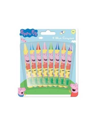 Peppa Pig wax Pastelloni 8 PCs MAGPP-PVCC Grandi giochi | Futurartshop.com