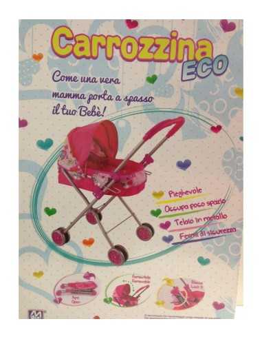 foldable pram pink eco BIMA061 Migliorati | Futurartshop.com