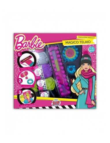 Barbie knitting creates scarves with 3 frames MAGGG-00522 Grandi giochi | Futurartshop.com