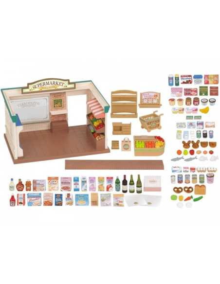 supermarket sylvanian families with 100 accessories BOR2887.SYL Epoch | Futurartshop.com