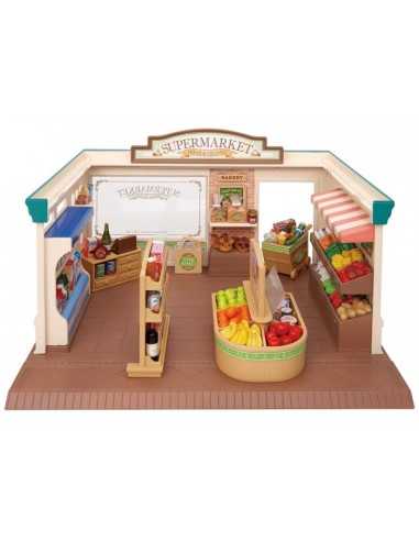supermercato sylvanian families con 100 accessori BOR2887.SYL Epoch | Futurartshop.com