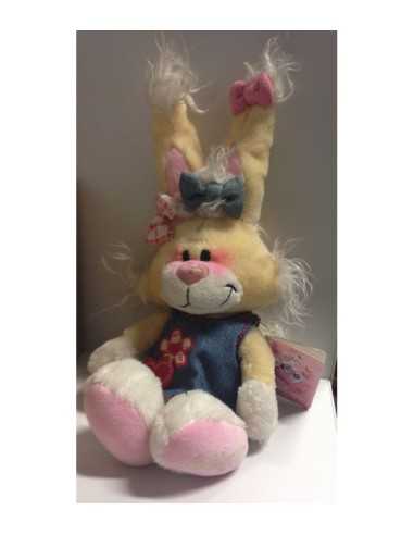 Peluche mimihopps con vestito di jeans 2068682919049 Crems | Futurartshop.com