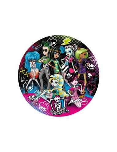 puzzle 500 pezzi tondo monster high 2077778626297 Clementoni | Futurartshop.com