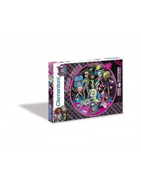 puzzle 500 pezzi tondo monster high 2077778626297 Clementoni | Futurartshop.com