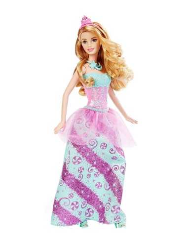 barbie multicolore principessa delle caramelle MATDHM49/DHM54 Mattel | Futurartshop.com