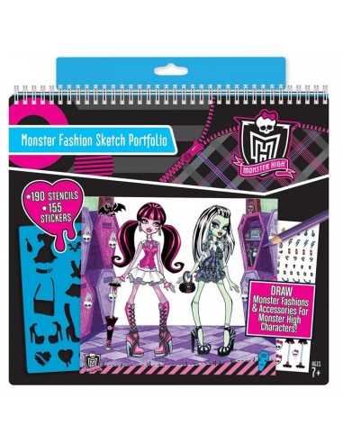 monster high fashion libro portfolio 2119770391497 Grandi giochi | Futurartshop.com