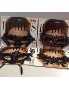 maschera domino pizzo horror 4 assortimenti RUBIT10331 Rubies | Futurartshop.com