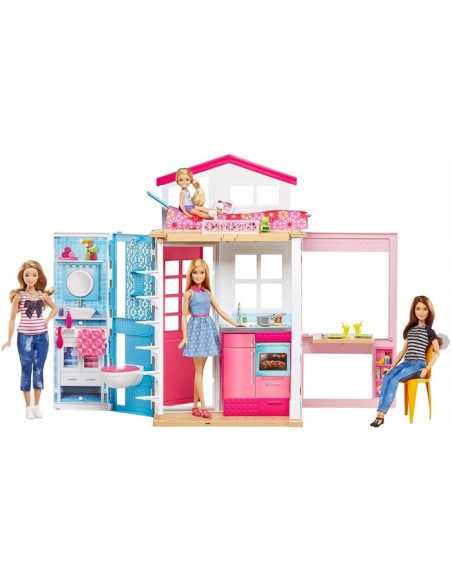 Barbie Casa componibile più bambola MATDVV48 Mattel | Futurartshop.com